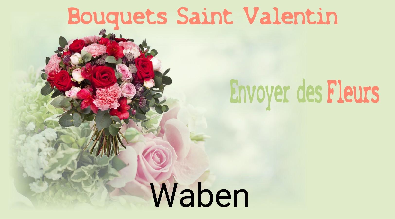 Roses de Saint-Valentin livrées à Waben